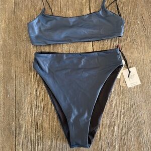 Jade Swim Midnight Blue Bikini Set